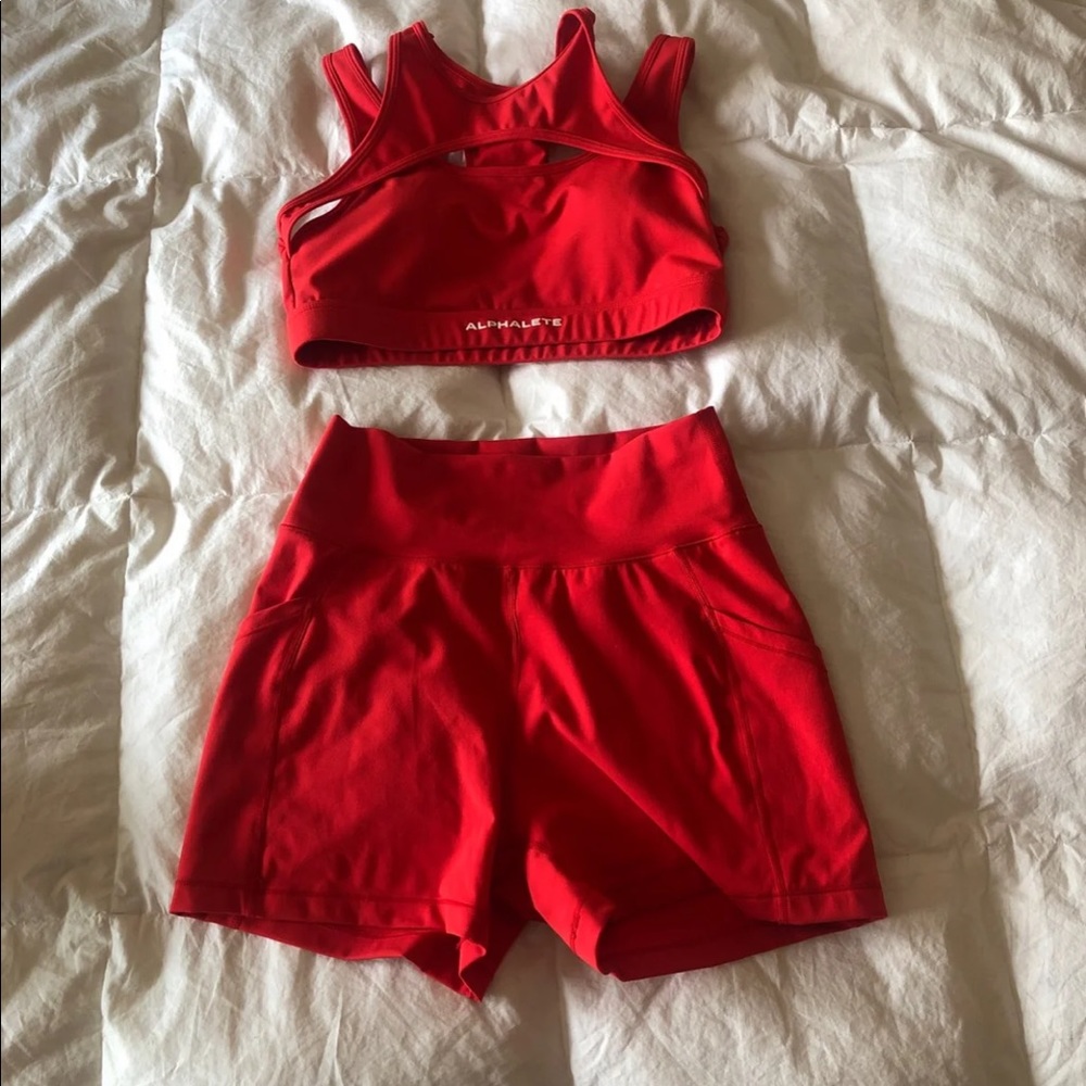 SOLD❗️ Alphalete Short Set